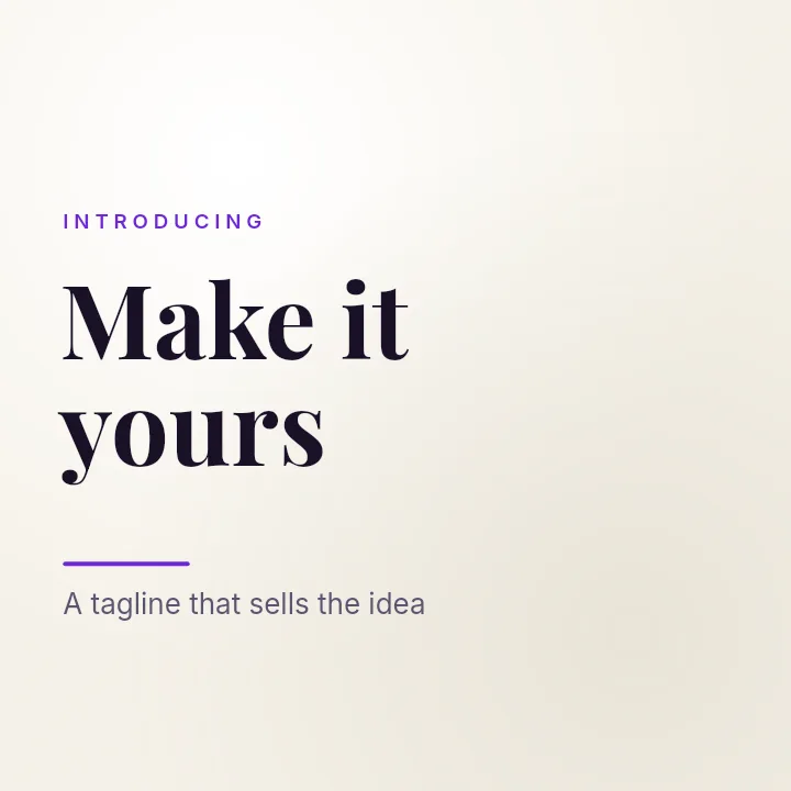 Facebook Ad template: Soft Paper