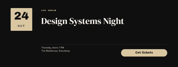 Facebook Cover template: Event Night