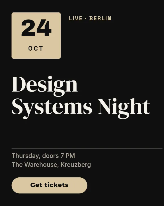 Instagram Carousel template: Event Night