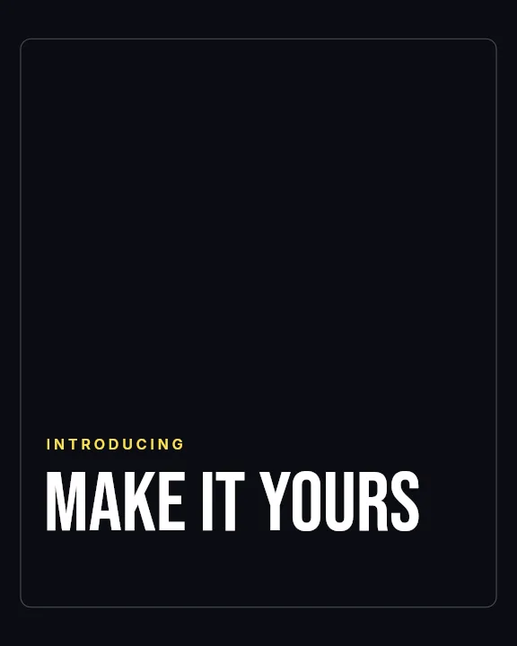 Instagram Carousel template: Minimal Mono