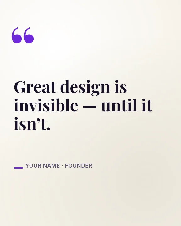 Instagram Carousel template: Quote