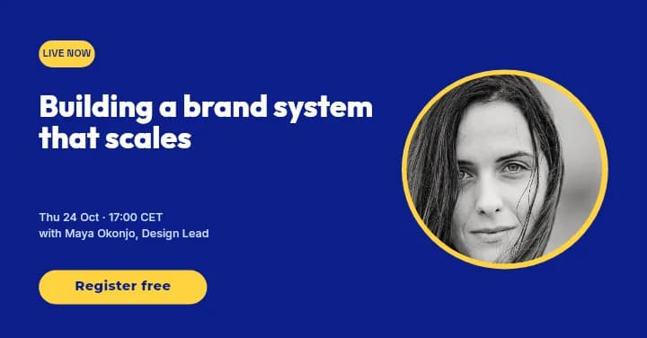 LinkedIn Company Post template: Webinar