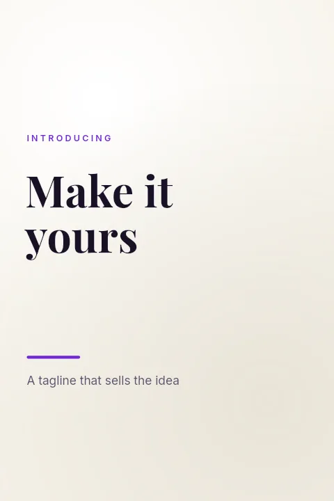 Pinterest Pin template: Soft Paper