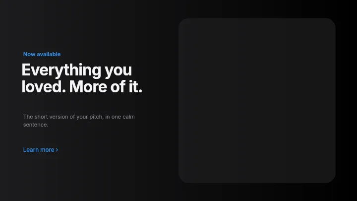 YouTube Channel Banner template: Product Split Dark